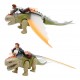 55530 899-060 Dragon Camina Con Personaje Luz Sonido 26X12 Cm