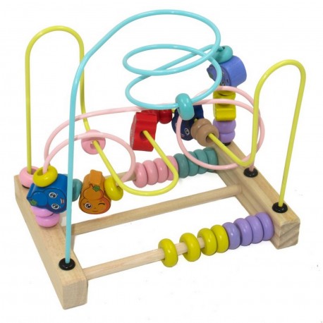 58210 Prono Didáctico De Madera "Bead Game"