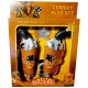Ba-10614 Set De 2 Pistolas Y Cartucheras X 4 Piezas 24,5X26,5X4 Cm