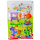 Ab-10478 Set Plaza - Jardin X 9Pcs 28.5*43*5.5 Cm