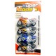 Ab-10253 Moto Pull Back X 4 Pcs Blister 15*31*4 Cm