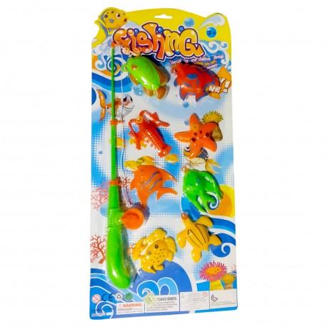 Ab-10639 Juego De Pesca X 9Pcs Blister 53*25*2 Cm
