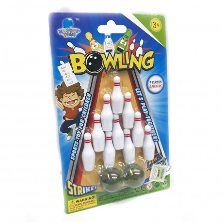 Ba-19952 Juego De Bowling 12.5*20*2.5 Cm 84 Gramos