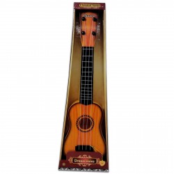 Ba-01969 Guitarra Grande Simil Madera Caja 20*60*7 Cm