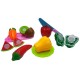 Ab-12029 Frutas Y Verduras Con Velcro Bolsa 21*21*5 Cm
