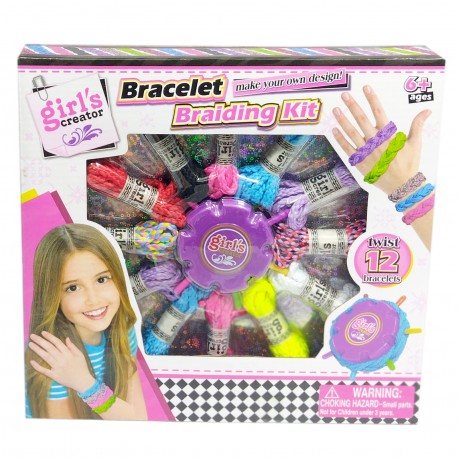 Ba-19537 Juego Para Armar Pulseras Caja 26.5*25*5 Cm 0.25 Kg