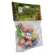 Ab-12199 Mini Dinosaurios Infantil Goma 10 Piezas 20*15 Cm