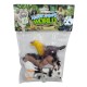 Ba-10565 Animales Granja Goma 4 Piezas Bolsa