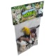 Ba-10565 Animales Granja Goma 4 Piezas Bolsa