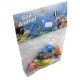 Ab-12203 Animales Marinos De Goma 10 Piezas Bolsa 20*15 Cm
