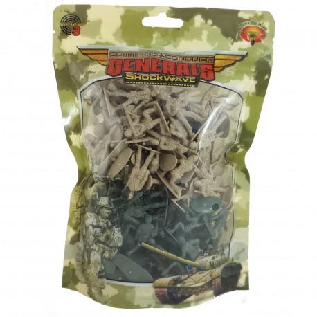 Ab-11450 Soldaditos Bolsa X 120 Unidades 16*22*5 Cm