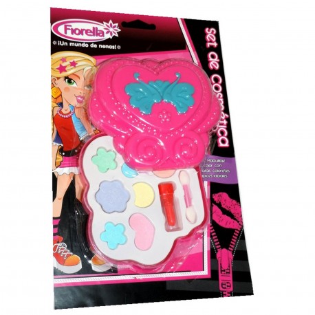 211-7D/7E Cosmetica Corazon Tapa Plegable