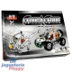 Auto Policia Para Armar Tipo Mecano Metalico Hwa817117 Caja
