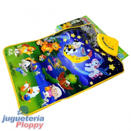 Alfombra Musical Infantil Didactica Animales De Noche Hwa465499 Caja