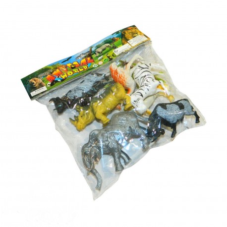 Set Animales Selva En Bolsa P766619