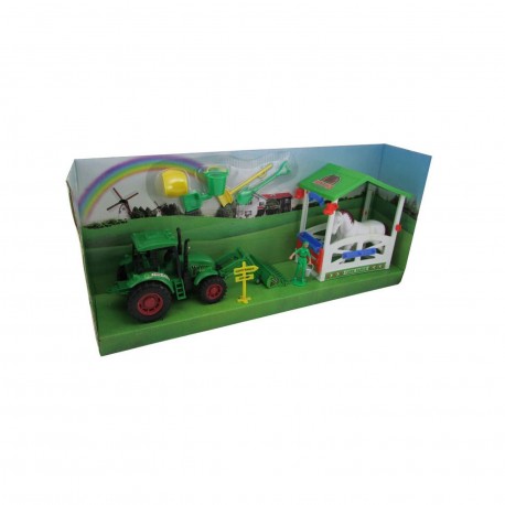 Establo Con Caballo Set De Granja 1345025