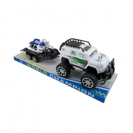 Camioneta 4 X4 Con Moto Friccion Hwa1220861 Burbuja