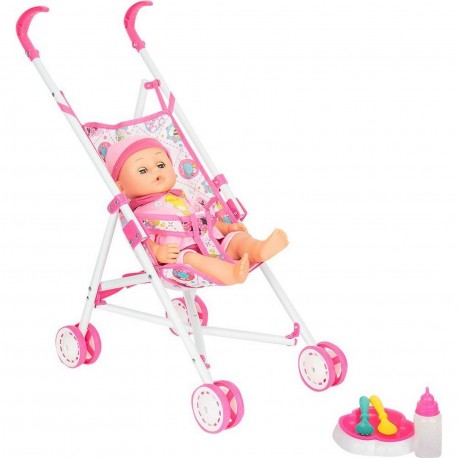 81862 Doll Stroller 35 Cm Con Paraguita