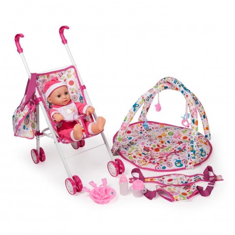 86836 Doll Stroller Deluxe Playset 35 Cm