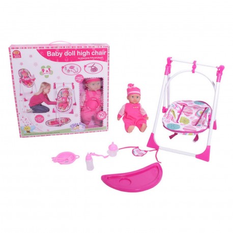 86837 Baby Doll High Chair 35 Cm
