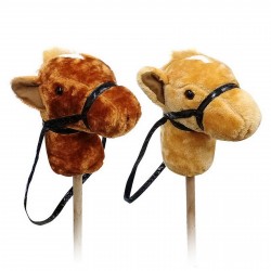 2013 Caballo Peluche Con Palo Y Sonido