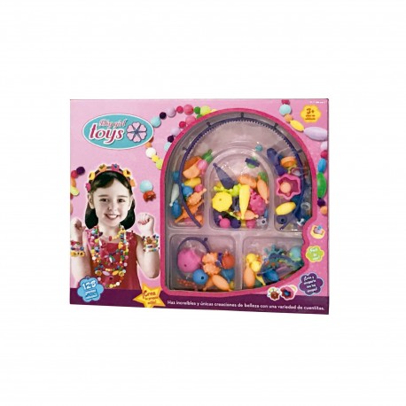 5233 Set Para Armar Collares 128 Piezas Caja