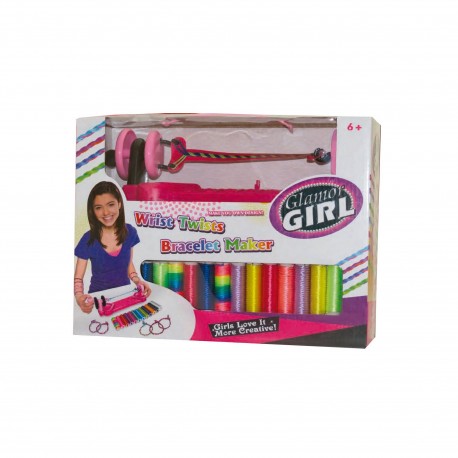 5237 Maquina De Trenzas. Incluye Hilos. Peine Y Accesorios