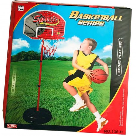 5604 Aro De Basquet 140 Cm Incluye Aro. Pelota E Inflador