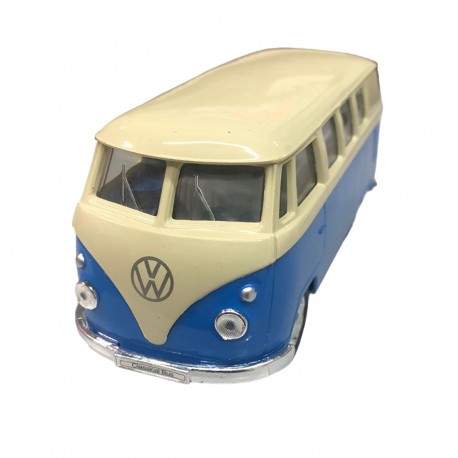 49764 Vw 1962 Classic Bus Pull Back Escala 1/36