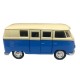 49764 Vw 1962 Classic Bus Pull Back Escala 1/36