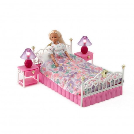 99001 Cama Gloria 2 Mesas De Luz Y Velador