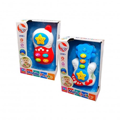 60081/60082-B/O Baby Toys Telefono / Celular