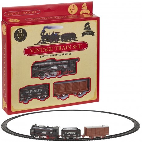5299/60-62-Tren Vintage Con Luz Chico