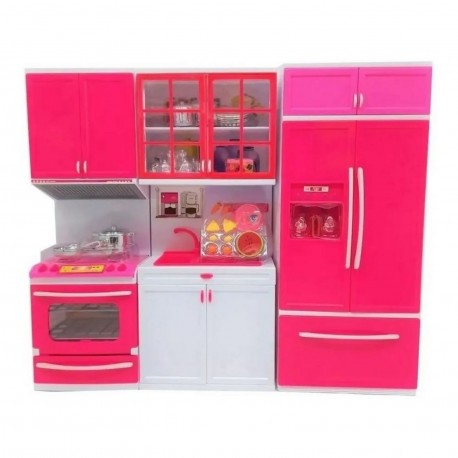 Set Cocina Mediana Luz Y Sonido 3 Modulos 47.5X9.6X35 Cm