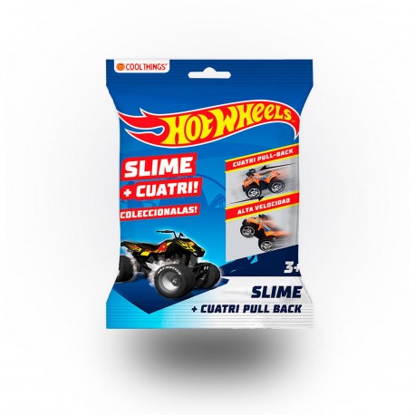 5990 Cuatri Hot Wheels + Slime - Nuevo