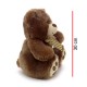 9526 Oso Sentado Patas Marcadas 30 Cm 2 Colores
