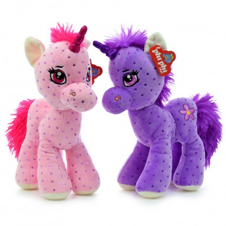 4173 Unicornio Parado 30Cm 3 Colores