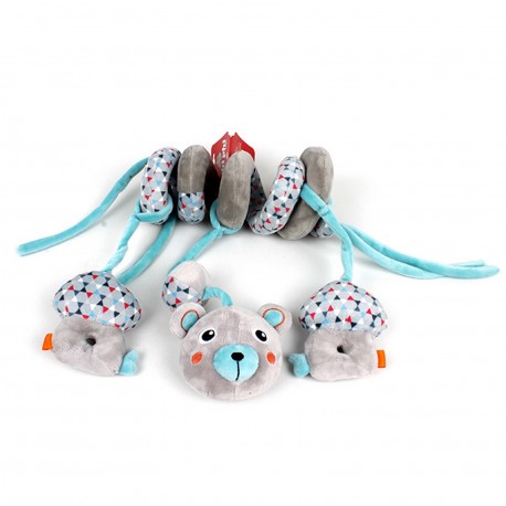 8710 Tira De Cochecito Osito Gris 30 Cm