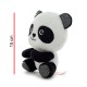 1614 Gato Panda Y Perro 15 Cm