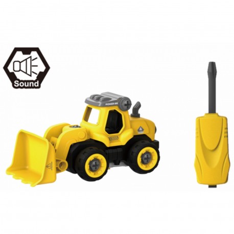 Jyjlm8011 Diy Excavadora Con Sonido