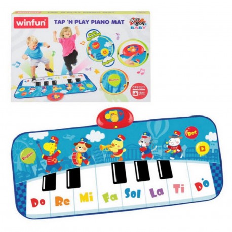 2512-Nl Alfombra Piano Musical