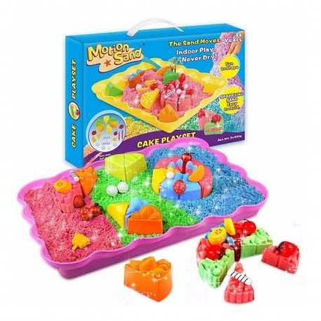 Ms-25 Motion Sand Cake Playset 3X300 Gr