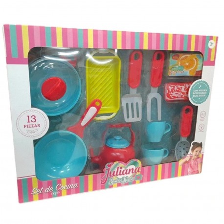 Sisjul038 Juliana Set De Cocina 13 Piezas