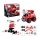 Iksur05 Diy Mini Rojo Desarmable 6 Modelos