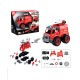 Iksur05 Diy Mini Rojo Desarmable 6 Modelos