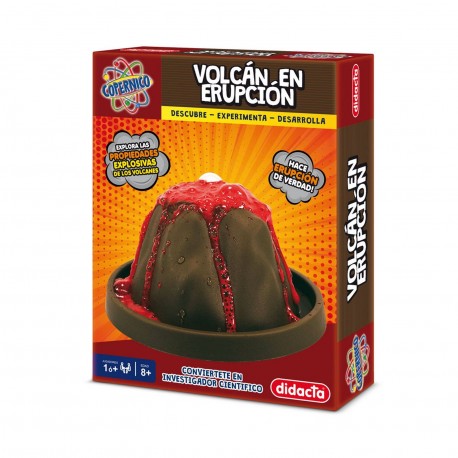 Ik0184 Volcán En Erupción Copernico
