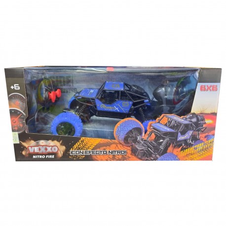 Ik0206 Vexxo Nitro Fire Red/Blue Radio Control