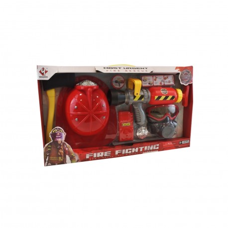 Ik0277 Kit Bombero Con Mascara