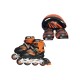 Ik0293 Roller Soft Ajustables Con Protecciones Naranja