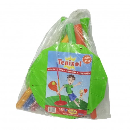 355 B Tenisol En Bolsa Con Pelota Pvc - Juegosol